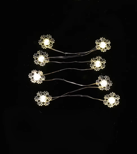 Guirnalda de Luces LED a Pilas en Oferta - Luces Decorativas de Alambre de Cobre, Resistentes al Agua, para Navidad, Bodas, Fiestas y Jardín - Product Image 1