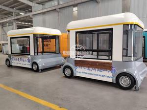 Mini camion de concession d'usine, équipement de cuisine, chariot à pizza et barbecue, bar mobile extérieur, remorque de restauration rapide avec certification CE - Product Image 2