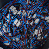 JST 2-16pin تسخير كابل طاقة الملعب 15 الذكور مخصص ODM/OEM سلك نحاسي PVC AWG للإلكترونيات