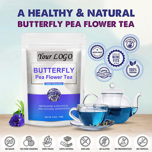 ชาสมุนไพรธรรมชาติ100% 100ก. แห้งชาถั่วลันเตาดอกไม้ผีเสื้อสำหรับผิวฉลากตามต้องการ - Product Image 3