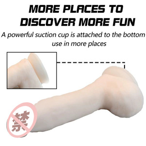 Tic/doise dành cho người lớn nữ mềm hướng dẫn sử dụng Silicone 100% không thấm nước Dương vật giả 265 gam Made in zhejiang cho thủ dâm - Product Image 4