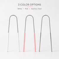 Nettoyeur de langue en acier inoxydable durable