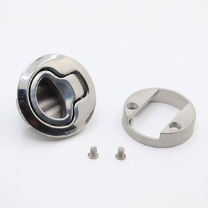 Lien-Acier inoxydable <span class=keywords><strong>Bateau</strong></span> Cam Flush Pull Locker Verrouillage Ascenseur Encastré Poignée Pont Lourd Anneau Slam Mount Marine Hatch Loquets - Product Image 5