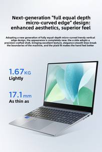 <span class=keywords><strong>Laptop</strong></span> Bisnis Baru Portabel dengan Keyboard Inggris Layar 15.6 inci untuk Pekerjaan Kantor - Product Image 3