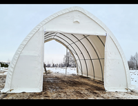 Tente d'entrepôt Peak Roof, abri de voiture à toit en pente, abri de stockage, auvent de voiture