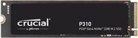 Crucial P310 1TB SSD Internal PCIe Gen4 NVMe M.2 2280 7100MB/s Cangkang Paduan Aluminium Laptop Desktop SATA 3.0