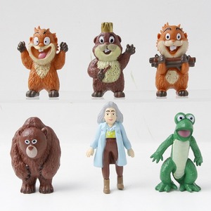 Nuovo Set di 8 <span class=keywords><strong>Action</strong></span> Figure in PVC a Tema Cartone Animato 2026: Castore Trasformabile - Perfette per Regali - Product Image 1