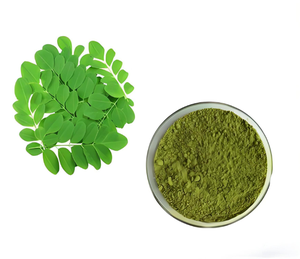 مكملات حبوب اللقاح العشبية الخضراء من المورينغا من الدرجة الغذائية مع فيتامين - Product Image 3