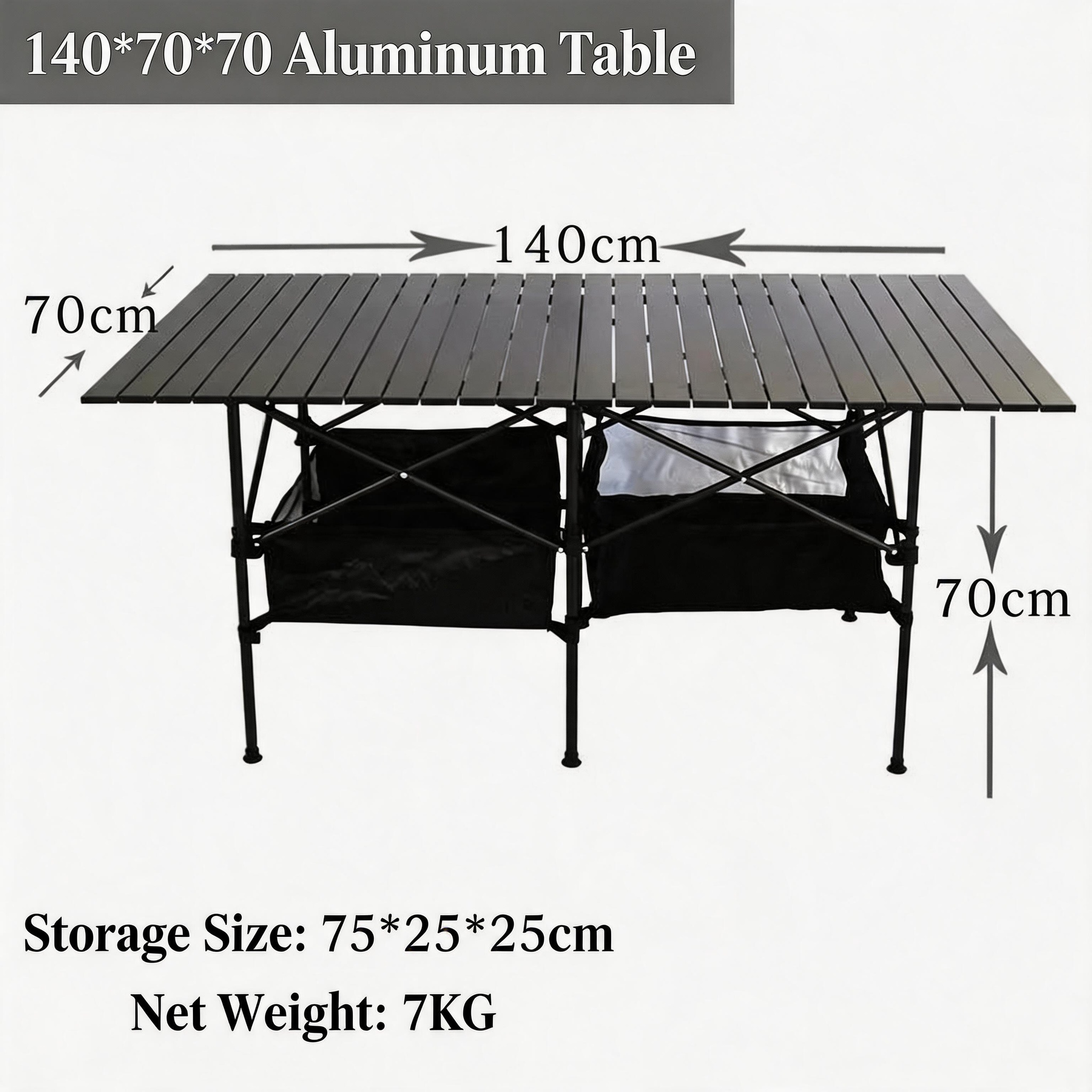 140*70*70CM mesh bag