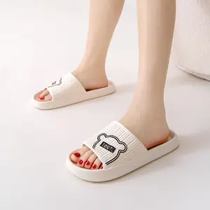 New Slippers Wholesale Home Men And Women Indoor Home Household Flippers Cute Couple Slippers