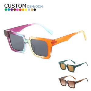 Fashion Color Matching Luxury Women <b>Sunglasses</b> <b>Square</b> Vintage Latest Designer Gradient Lenses Sunway Brand Wholesale - Product Image 1