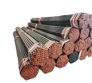 China round seamless steel pipe with straight seam for geological pipe