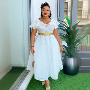 Vestidos de Ankara para invitados de boda de madre africana, ropa de iglesia con cuentas, ropa de lujo, vestido de fiesta de lentejuelas, vestido de talla grande - Product Image 3