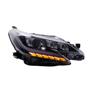 Feux de voiture pour Toyota Mark <span class=keywords><strong>X</strong></span>, lentille de projecteur de phare 2014-2021, phare dynamique Reiz, phare LED, feux de jour DRL, pièce automobile - Product Image 4