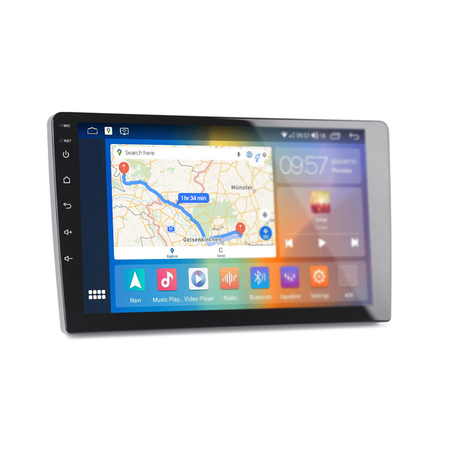 9/10inch Android 13 8core 4+64GB IPS DSP Car Multimedia System Screen for 2din Universal GPS 4G WIFI FM Radio Stereo