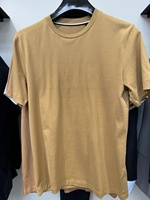 Camiseta de Hombre 2026, Nueva, de Alta Calidad, Verano, Transpirable, Cuello Redondo, Cómoda, Informal, Lisa, Absorbe la Humedad, Estilo Vintage
