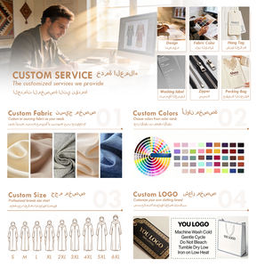 Túnicas Árabes para Hombre Más Vendidas, Suministro Directo de Fábrica, Túnicas Largas Clásicas Musulmanas Tradicionales de Oriente Medio - Product Image 6