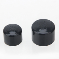 Embout rond en plastique PVC à haute pression de différentes tailles pour l'alimentation en eau Raccord de tuyau en PVC Fabricant Fournisseur