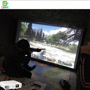 VR เกมยิงปืนเลเซอร์3D จำลองการยิงเสมือนจริงในร่มสำหรับห้างสรรพสินค้าได้รับเงินโอกาส - Product Image 3