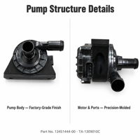 Nouvelle pompe à eau électrique de remplacement pour BYD Dolphin Seal Yuan PLUS Qin PLUS EV E-series OE13451444-00 TA-1309010C Haute performance