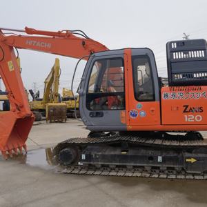 Excavatrice sur chenilles Hitachi de 12 tonnes ZX120 d'occasion de marque japonaise avec pompe de boîte de vitesses de moteur d'origine-Excellentes performances en Offre Spéciale - Product Image 3