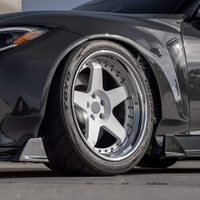 Velg Forged Mono Block 2-piece 3-piece Ukuran Inch 5x130 5x114.3 5x130 untuk Gtr Lexus rims Ranger Rover