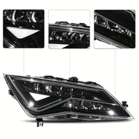 Ensemble de phares avant à LED pour Seat Leon 2017-2020 LHD