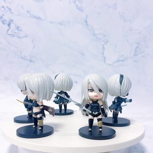 Xingman Ensemble de 6 figurines en PVC NieR Automata <span class=keywords><strong>YoRHa</strong></span> No.2 Type B, style jouet de dessin animé, pour les 8 ans et plus - Product Image 2