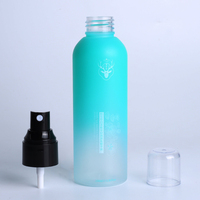 Bouteille à pompe en plastique mat, contenant rond vide pour Lotion, soins de la peau, emballage des cosmétiques, de luxe, 150ml, 200ml, 250ml