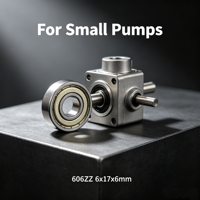 Roulement à gorge profonde miniature 606ZZ 6x17x6mm GCr15 P6 ZV2 à faible bruit pour roues de patins à roulettes