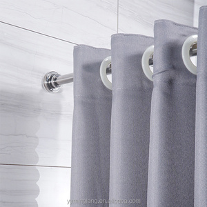 <span class=keywords><strong>Rideau</strong></span> <span class=keywords><strong>de</strong></span> douche rétractable moderne en acier inoxydable, personnalisable, sans perçage, vente en gros directe usine - Product Image 5