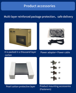 Công nghiệp 7 ''kiosk Android hệ thống cảm ứng màn hình 1024*600 mở khung Android hiển thị bảng điều chỉnh 16 gam + 32GB - Product Image 6