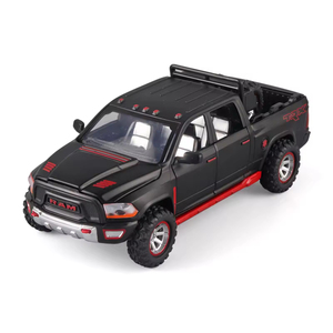 Coche de Juguete de Metal Fundido a Presión, Modelo Ram TRX Pickup, Escala 1:32, con Sonido y Luz, Función de Retroceso, para Niños - Product Image 1