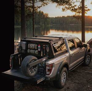 ฝาครอบกระบะท้ายแบบครึ่งคัน <span class=keywords><strong>ส</strong></span>ำหรับรถกระบะ 4x4 เช่น Dodge RAM, Canopy, Byd Shark 6, Mazda Bt50, F150, Silverado, Tundra, Ranger - Product Image 1