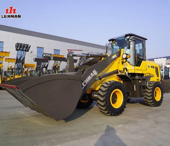 High-end H946 Mini crawler wheel electric tractor 5 ton front-end loader Compact farm wood mill
