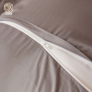 Juego de ropa de cama de edredón de Hotel de Navidad 100% edredón suave de seda edredón tejido Simple impreso personalizado - Product Image 4
