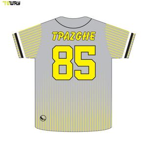 Patrón de Camiseta de Béisbol Personalizada con Cuello en V y Rayas - Product Image 4