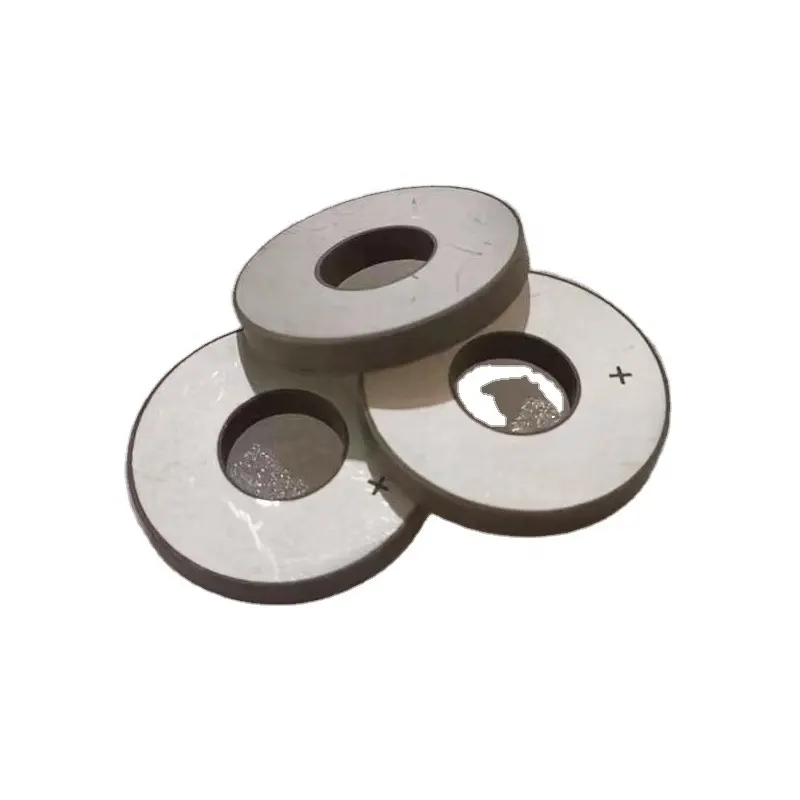 piezoelectric ceramic ring 38*15*5 pzt-4 ultrasonic transducer ceramics piezoelectric ceramic disk