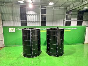 Tanque de Almacenamiento de Ácido Industrial con Aislamiento y Protección Contra la Corrosión, Personalizable con Logotipo, Fabricante Vietnamita de Tanques de PP, PPH y HDPE - Product Image 2