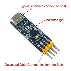 Adaptateur USB vers TTL CH343P à téléchargement automatique, Débogueur haute vitesse sans pilote pour ESP32, ESP8266 et STM32, Convertisseur USB vers UART - Product Image 3