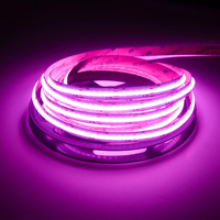 Tira de LED COB RGBWW RGBCCT Dual White 5 en 1, 840 Chips, 12 mm, Fpcb sin Puntos, Tira de LED COB RGBW Inteligente y Flexible para Decoración