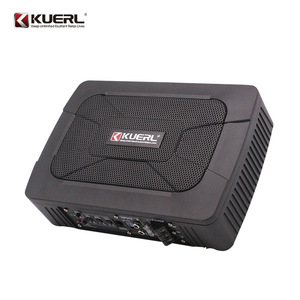 Mini Subwoofer Kuerl 6,5 cm Fin 12V Actif pour Voiture, Sortie Mono, Boîtier Métallique - Product Image 4