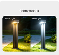 Luces Solares de Jardín LED de Alta Luminosidad, Resistentes a la Corrosión, con Carcasa de Aleación de Aluminio y Grado de Protección IP65 Personalizado