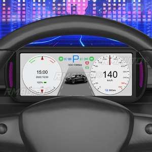 Écran d'affichage tête haute (HUD) T10 7 pouces pour tableau de bord de voiture, écran IPS HD pour Tesla Model 3 Y 2019-2022 - Product Image 4