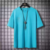 T-shirt d'été pour homme, coupe classique, non tissé, respirant, séchage rapide, imprimé par transfert thermique, haut de sport décontracté à manches courtes, OEM