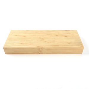 Boîte à bijoux simple à un seul niveau, boîte à bijoux multi-compartiments, boîte de rangement à dix compartiments en bande de bambou - Product Image 4