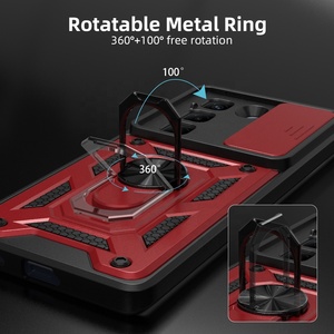 Schiebefenster 2 in 1 Coque De Telefon 360 Ring Telefon hülle Rückseite für <span class=keywords><strong>Infinix</strong></span> Hot 50 Pro 4G Hinweis 40 5G Zero 30 Plus 50i 50X - Product Image 3
