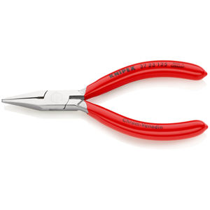 KNIPEX 37 23 125 Pince de mécanicien de précision recouverte de résine synthétique chromée 125 mm - Product Image 1