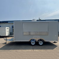 Food truck américain homologué avec cuisine complète, remorque alimentaire du Shandong, chariots mobiles de shawarma et tacos à vendre