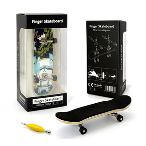 ALF.AILEFU Sport Private Label Mini <span class=keywords><strong>Finger</strong></span> <span class=keywords><strong>Skate</strong></span> Boarding Complete 5 Ply Maple <span class=keywords><strong>Tech</strong></span> <span class=keywords><strong>Deck</strong></span> Skateboard Full Set 29mm - Product Image 3